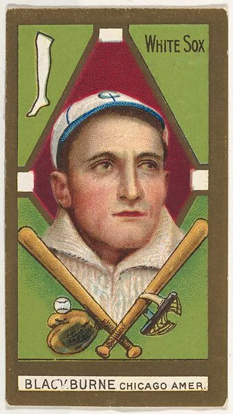 Blackburne, Chicago White Sox, American League, from the "Baseball Series" (Gold Borders) set (T205) issued by the American Tobacco Company — American Tobacco Company