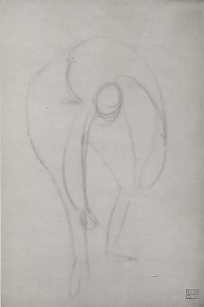 Female Figure of Dancer — Mark Tobey