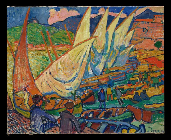 Fishing Boats, Collioure — André Derain