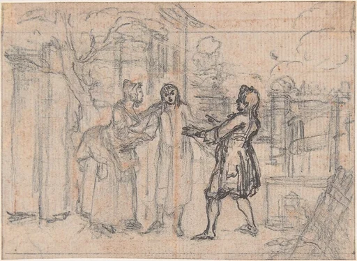 Study for an Engraving of "Songs in the Opera of Flora"