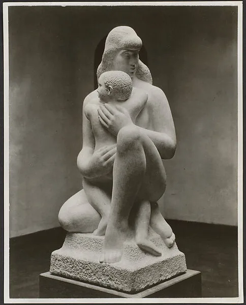 "Mother and Child" by William Zorach — Charles Sheeler