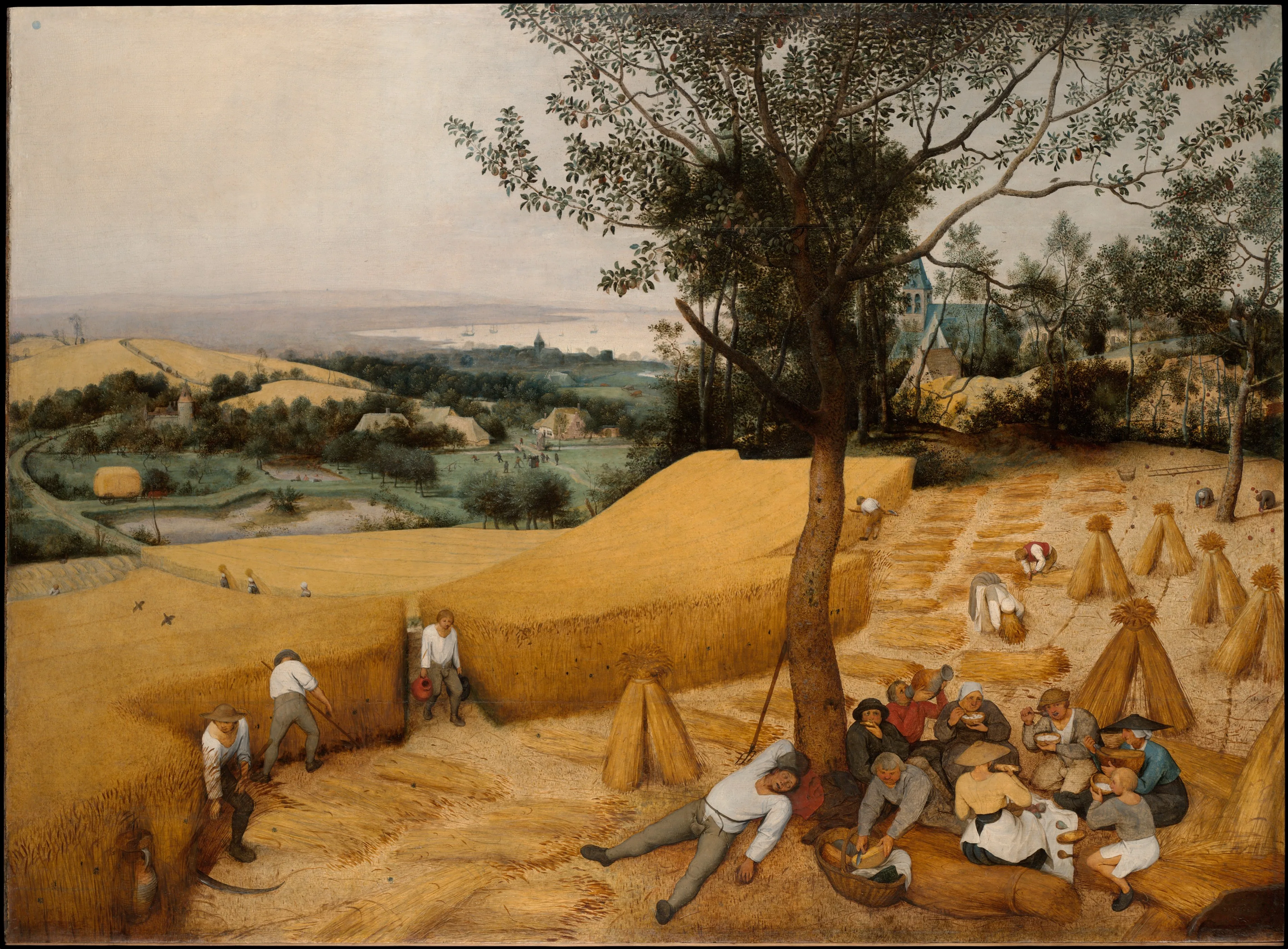 The Harvesters — Pieter Bruegel the Elder
