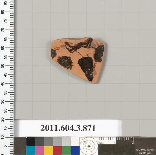 Terracotta fragment of a lekythos (oil flask)