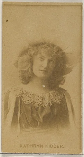 Kathryn Kidder, from the Actors and Actresses series (N45, Type 8) for Virginia Brights Cigarettes