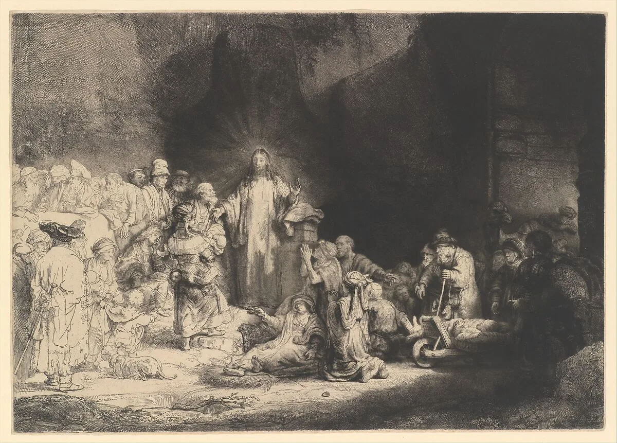 The Hundred Guilder Print — Rembrandt (Rembrandt van Rijn)
