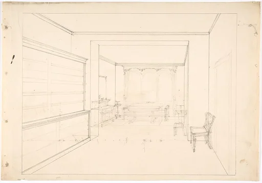 Perspective Drawing of an Interior