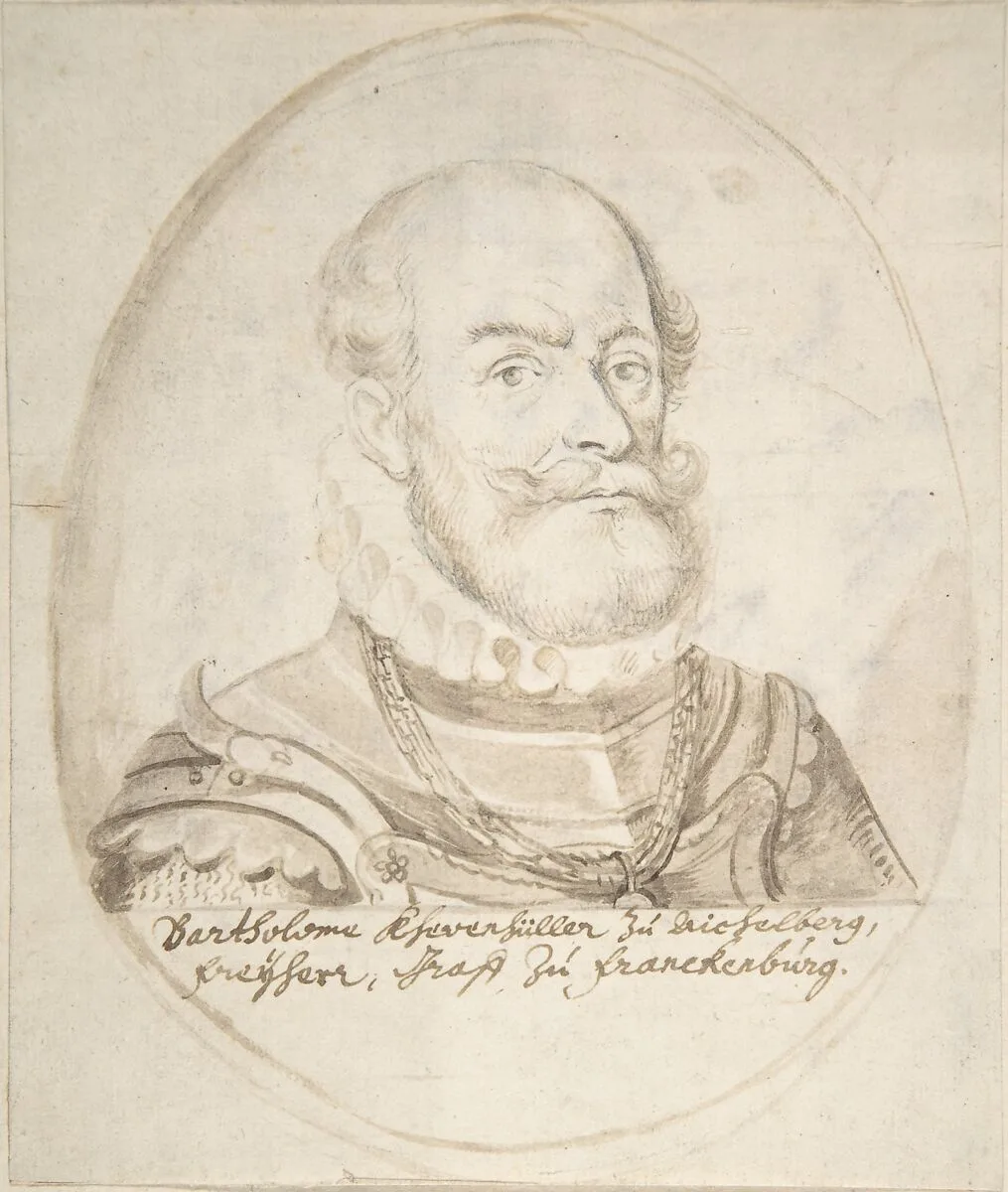 Portrait of Bartholomeo Ehrenfüller(?) — Anonymous, Netherlandish, 16th century|Anonymous, Flemish, 17th century