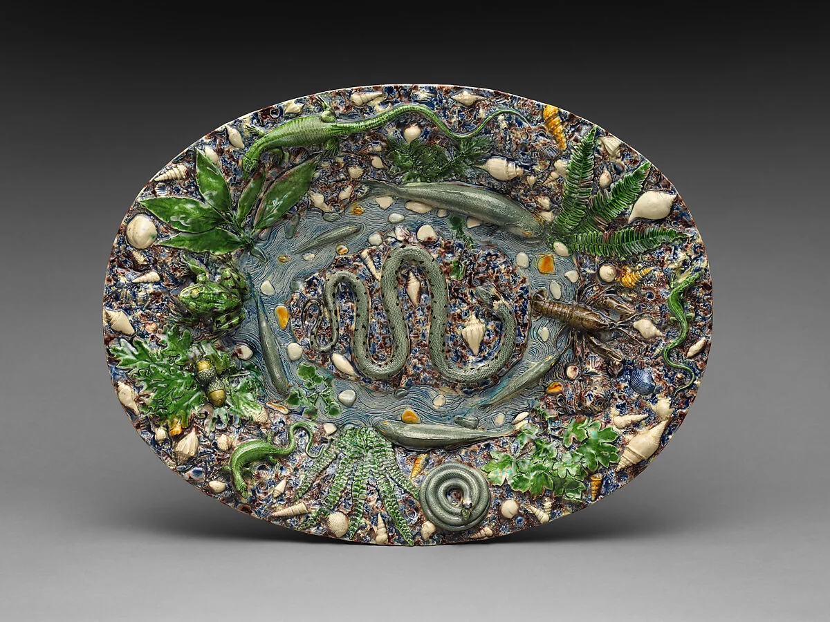 Platter — Bernard Palissy