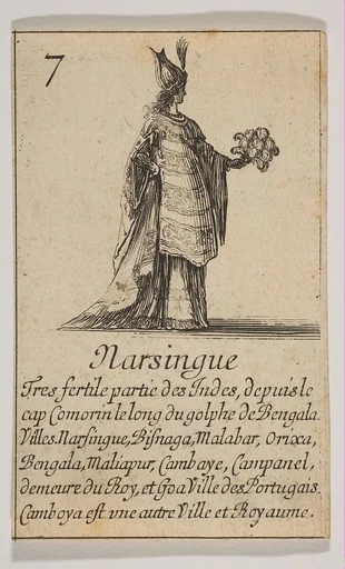 Narsingue, from "Jeu de la Géographie"