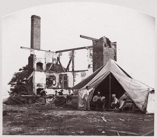 Bull Run, Mrs. Henry's House, 21 July 1861