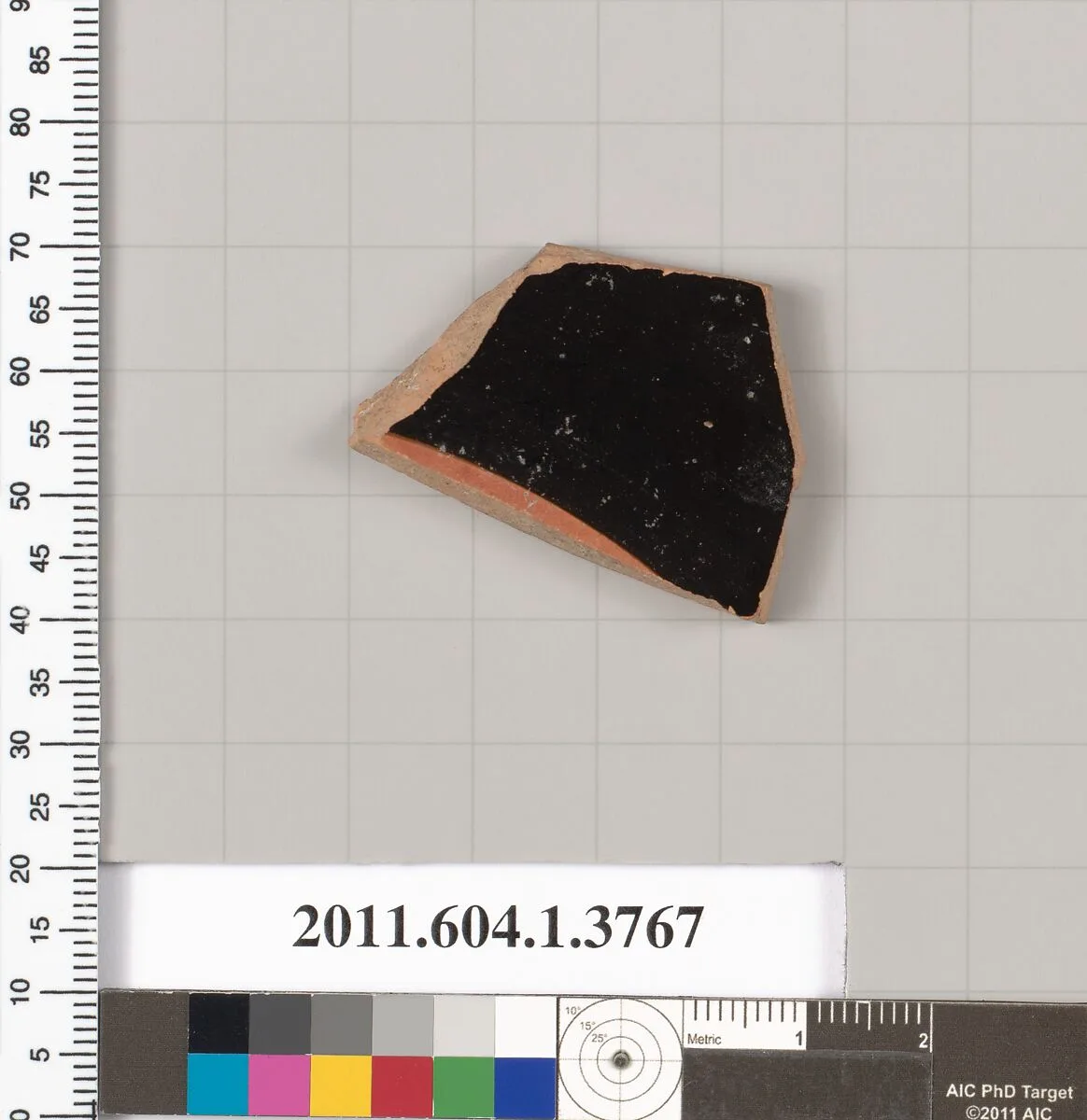 Terracotta fragment of a kylix (drinking cup) — Unknown