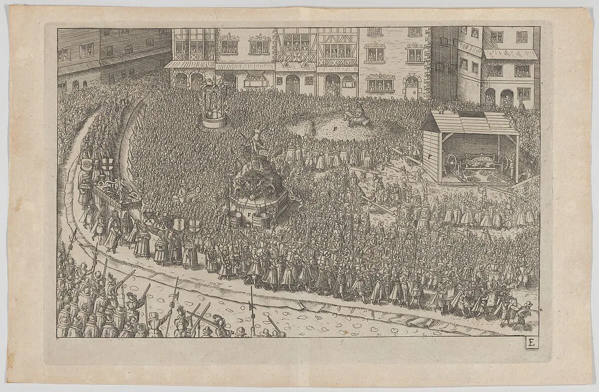 Plate E: Election and Coronation of Emperor Maximilian II — Johann Bringern|Anonymous, German, 17th century|Willhelm Hoffmans