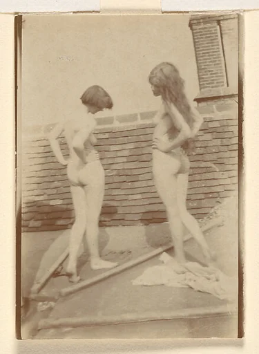 [Cavorting by the Pool at Garsington]
