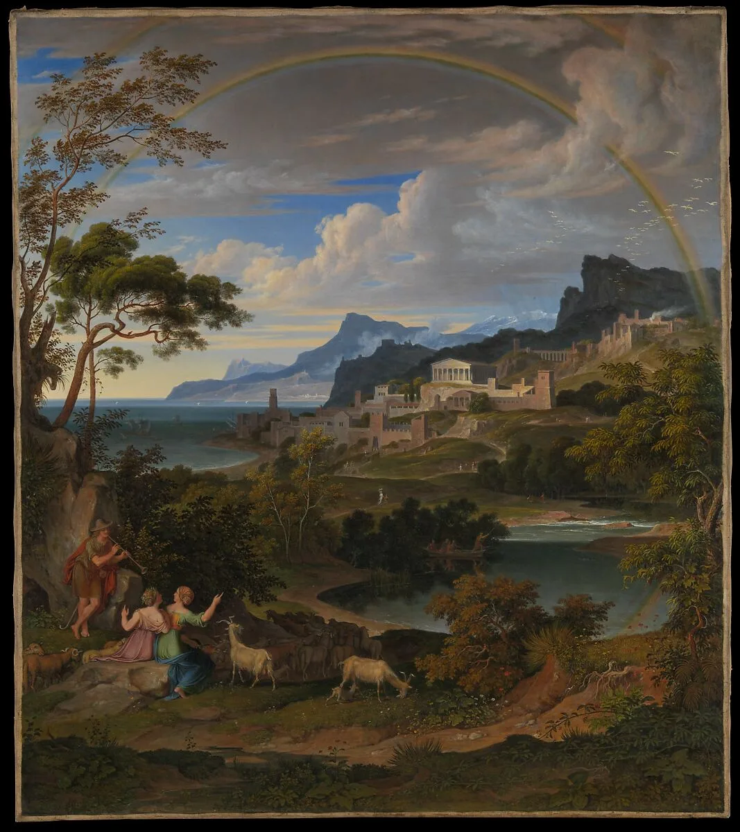 Heroic Landscape with Rainbow — Joseph Anton Koch