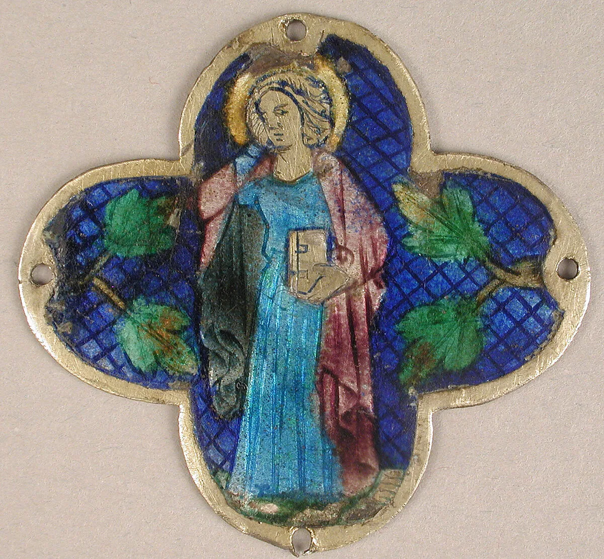 Plaque with St. John in Mourning — Unknown