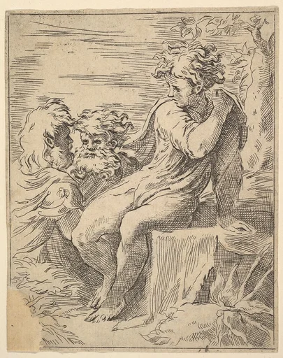 Youth with two Old Men