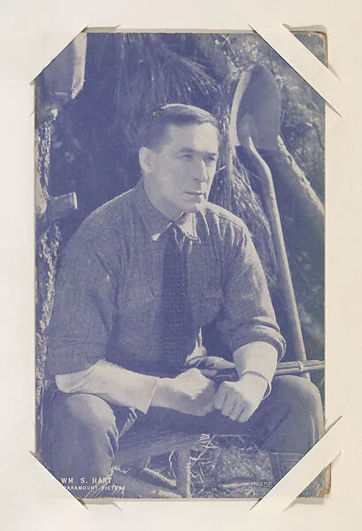 Wm. S. Hart from Western Stars or Scenes Exhibit Cards series (W412) — Unknown
