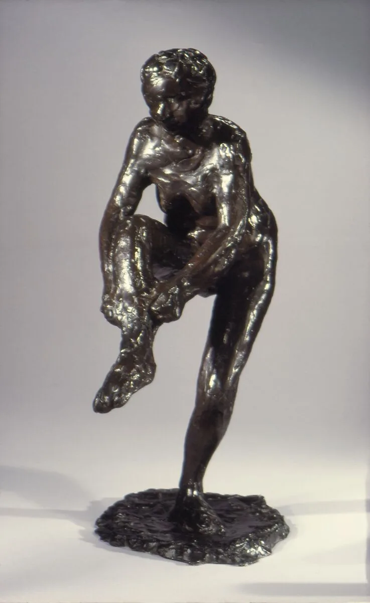 Dancer Putting on Her Stocking (Third State) — Edgar Degas|A.-A. Hébrard et Cie