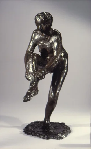 Dancer Putting on Her Stocking (Third State)