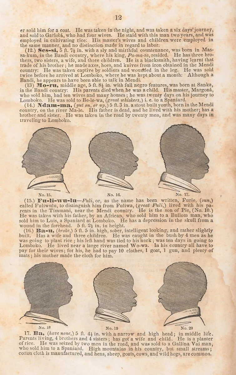 A History of the Amistad Captives: Being a Circumstantial Account of the Capture of the Spanish Schooner Amistad, by the Africans on Board; Their Voyage, and Capture near Long Island, New York; with Biographical Sketches of Each of the Surviving Africans. — John Warner Barber