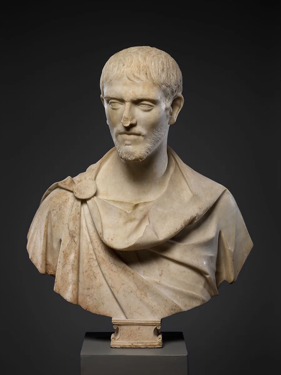 Marble portrait bust of a man — Unknown