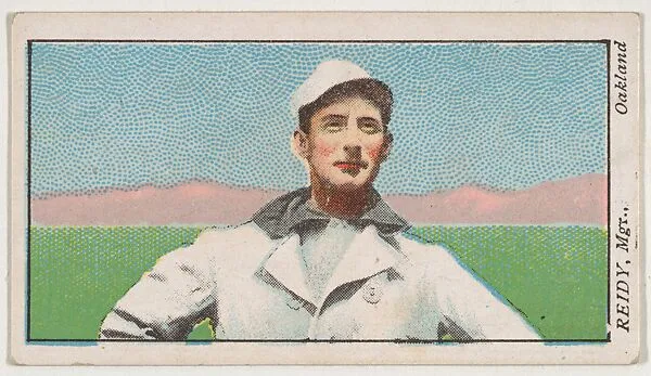 Reidy, Manager, Oakland, from the "Obak Baseball Players" set (T212), issued by the American Tobacco Company to promote Obak Mouthpiece Cigarettes — American Tobacco Company