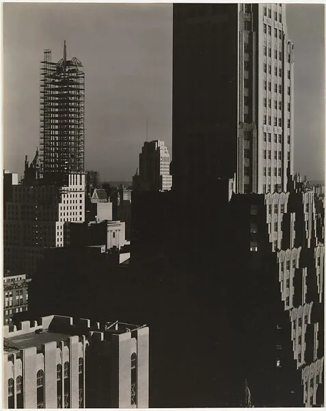 From My Window at the Shelton, North — Alfred Stieglitz