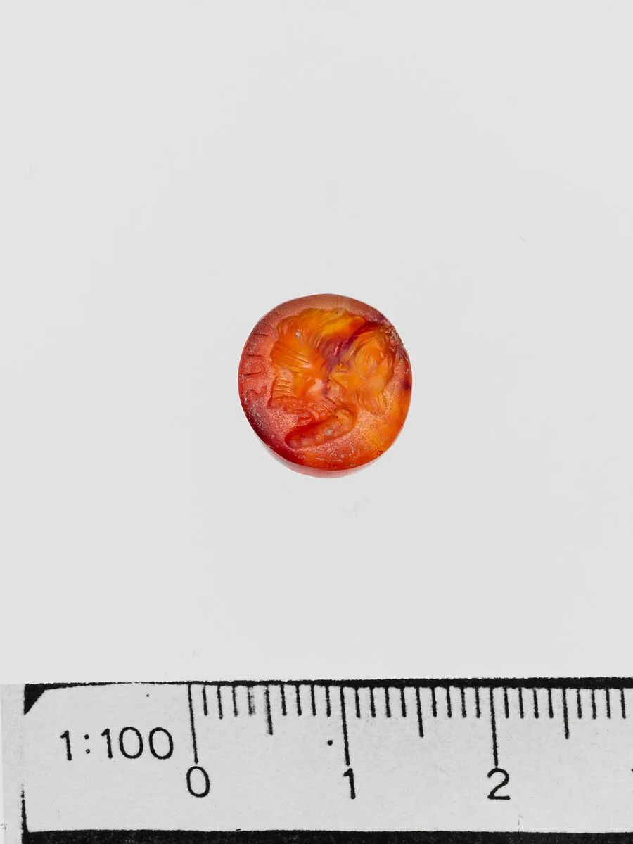 Carnelian ring stone — Unknown