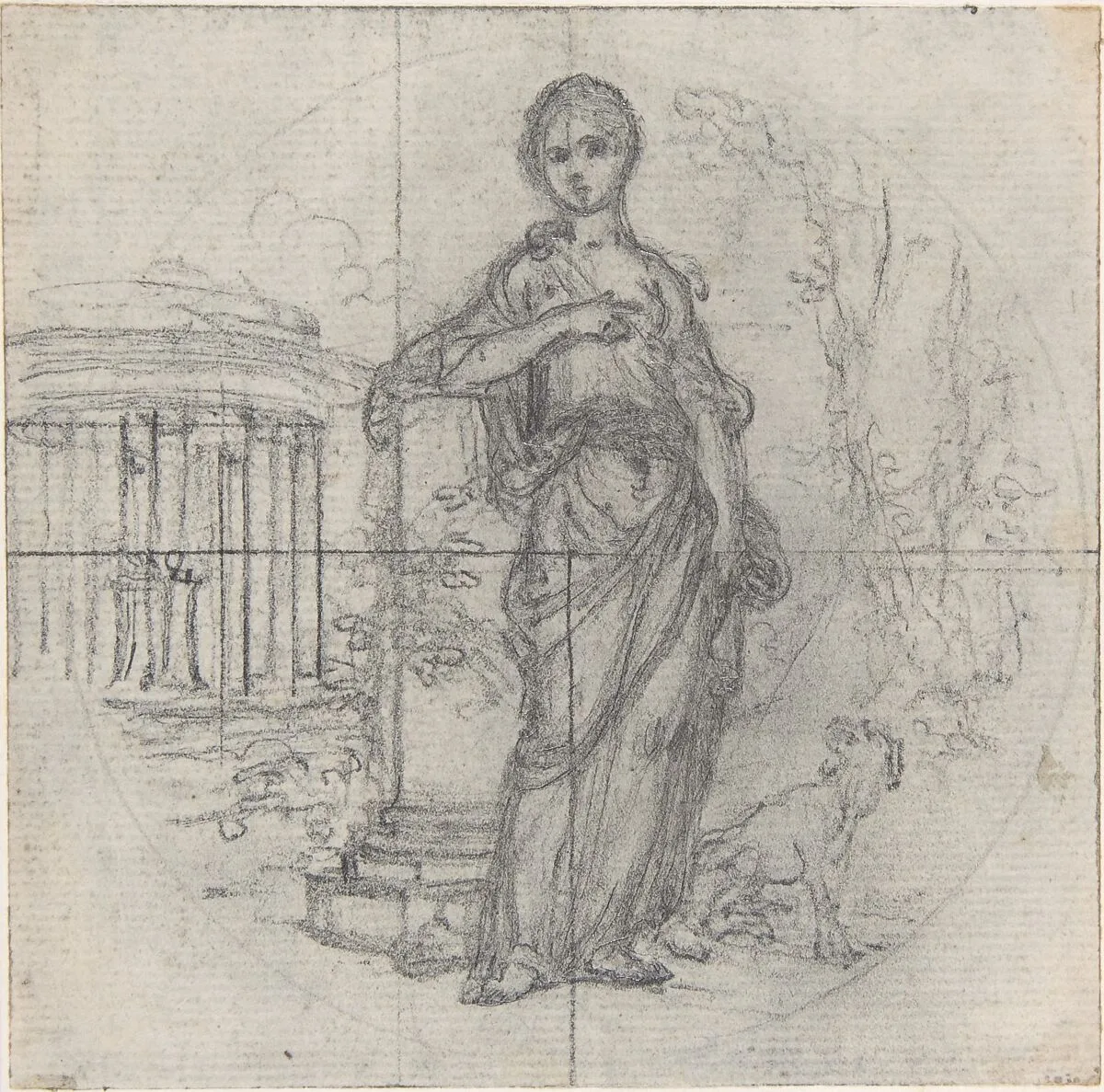 Design for a Box-Lid — Hubert François Gravelot