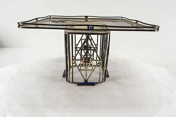 Centerpiece with Lapis Lazuli — Josef Hoffmann|Wiener Werkstätte