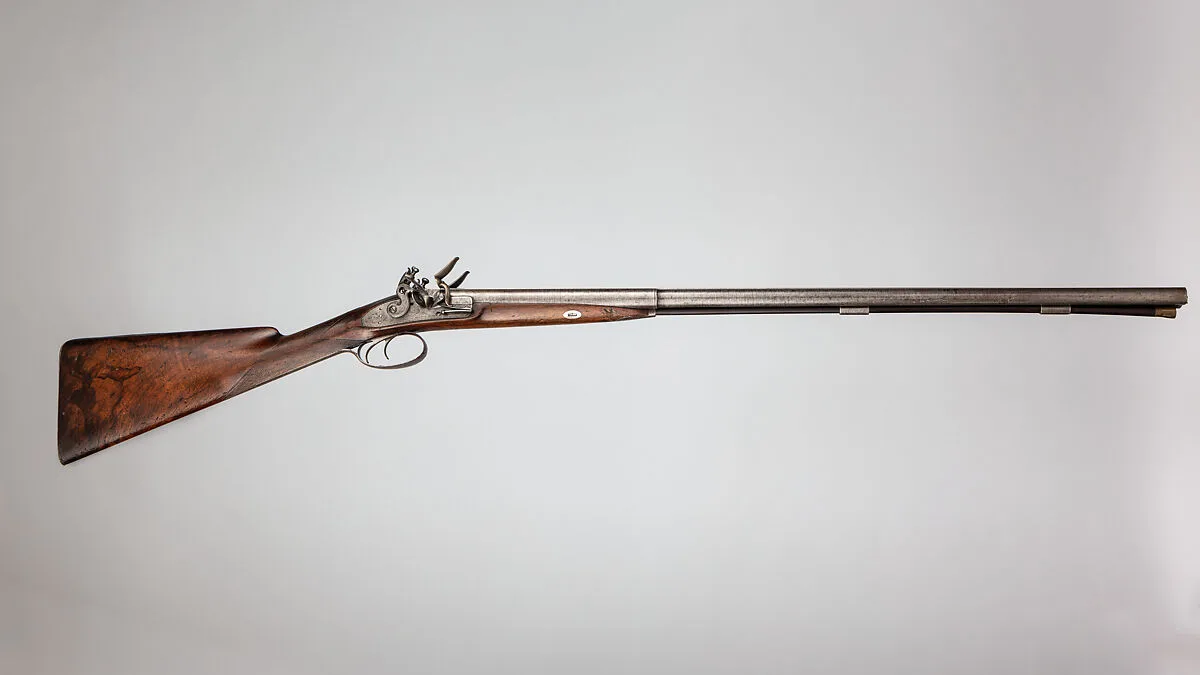 Double-Barreled Side-by-Side Flintlock Shotgun — Joseph Manton & Son, British, London 1834–1838