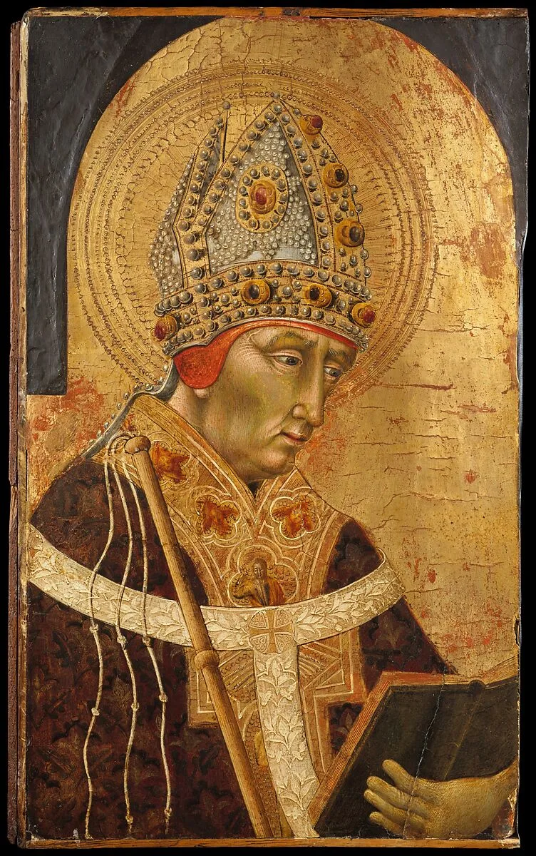Saint Ambrose — Giovanni di Paolo (Giovanni di Paolo di Grazia)