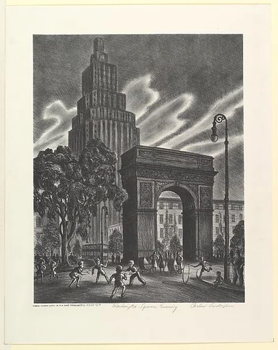Washington Square Evening