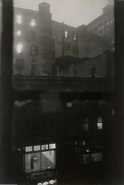 Tenth Street at Night — John Cohen