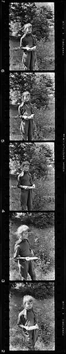 [21 Portraits of Young Girl, Daughter of Clark and Billie Voorhees, Old Lyme, Connecticut]