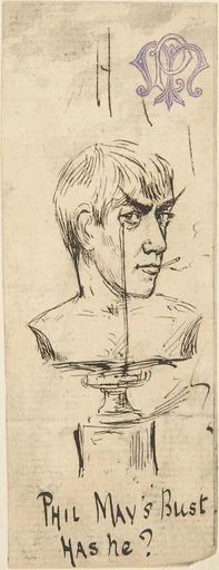 "Phil May's Bust. Has he?"