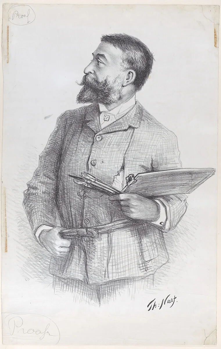 Portrait of the Artist — Thomas Nast|Thomas Nast