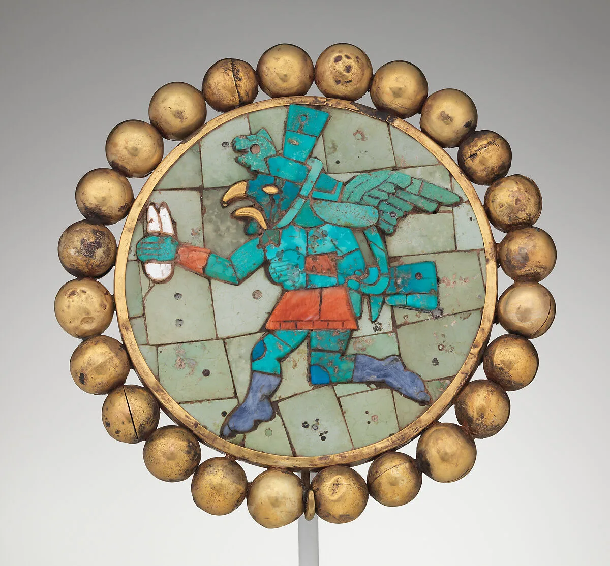 Ear Ornament, Winged Runner — Unknown