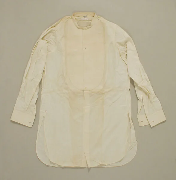 Evening shirt — Unknown