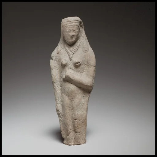 Standing female figurine