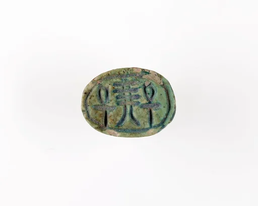 Scarab Inscribed with Hieroglyphs