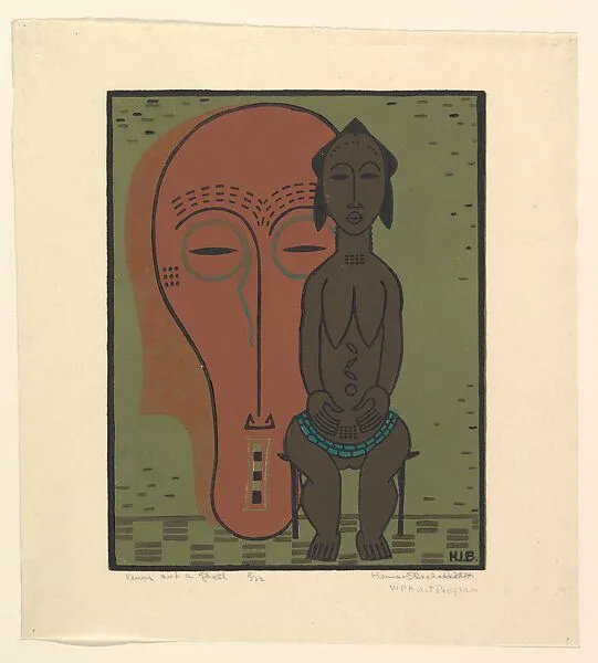 Venus and a Ghost — Herman Bacharach|WPA