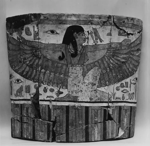 Head end of the outer coffin box of Pakherenkhonsu