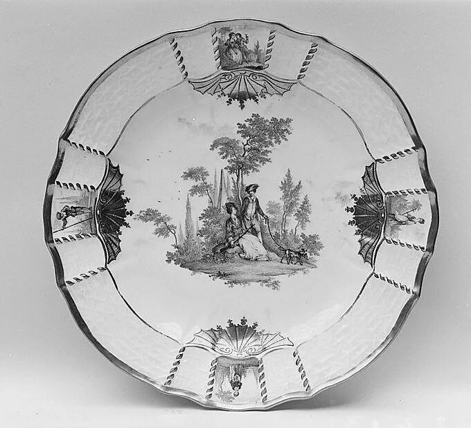 Plate (one of a pair) — Meissen Manufactory