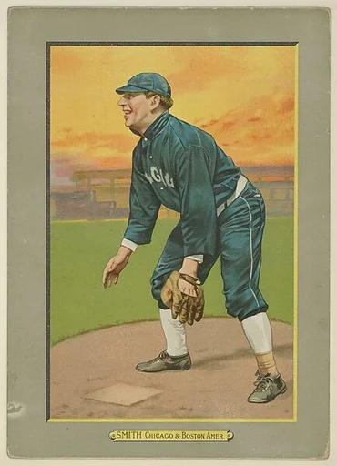 Frank Smith, Pitcher, Chicago White Sox (American League), Boston Doves (American League), from Turkey Red Cabinets (T3)
