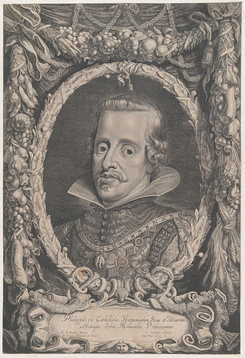Portrait of Philip IV, King of Spain — Pieter Soutman|Jacob Louys|Peter Paul Rubens|Philip IV (Felipe IV), King of Spain|Pieter Soutman