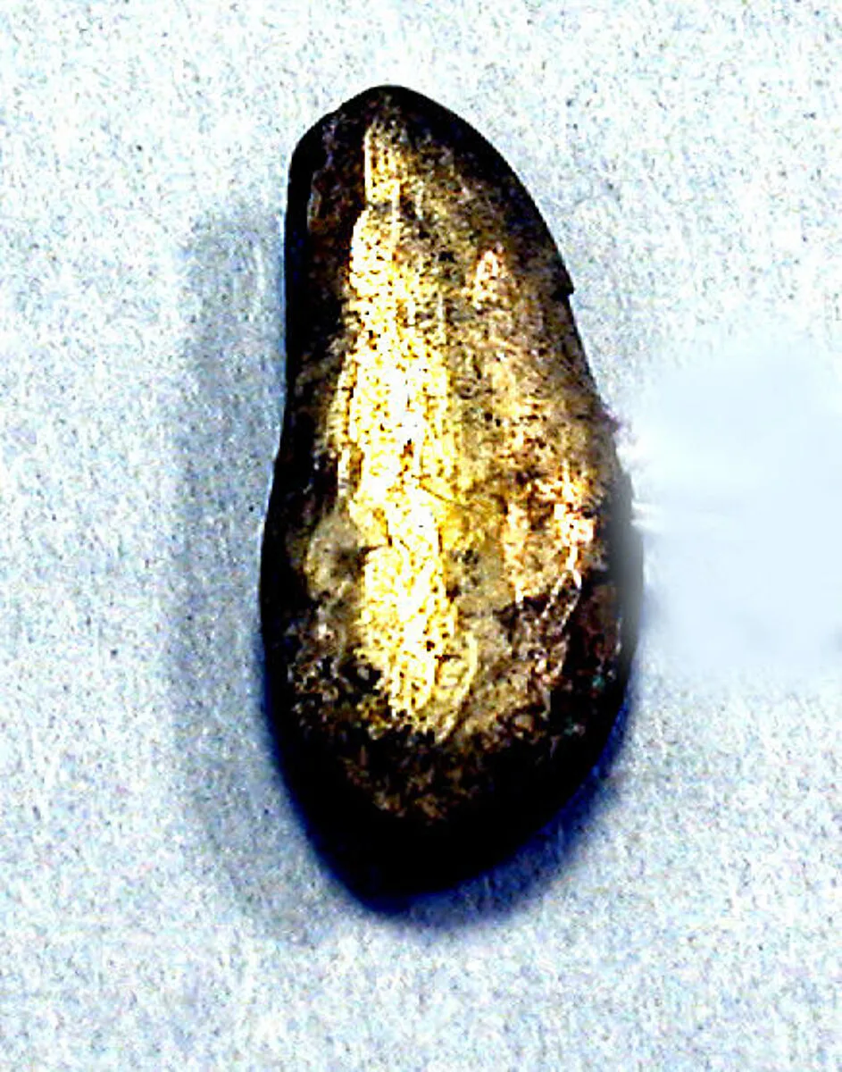 Hammered Silver Pod Ornament — Unknown