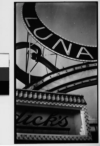 [Luna Park Sign Detail, Coney Island, New York]