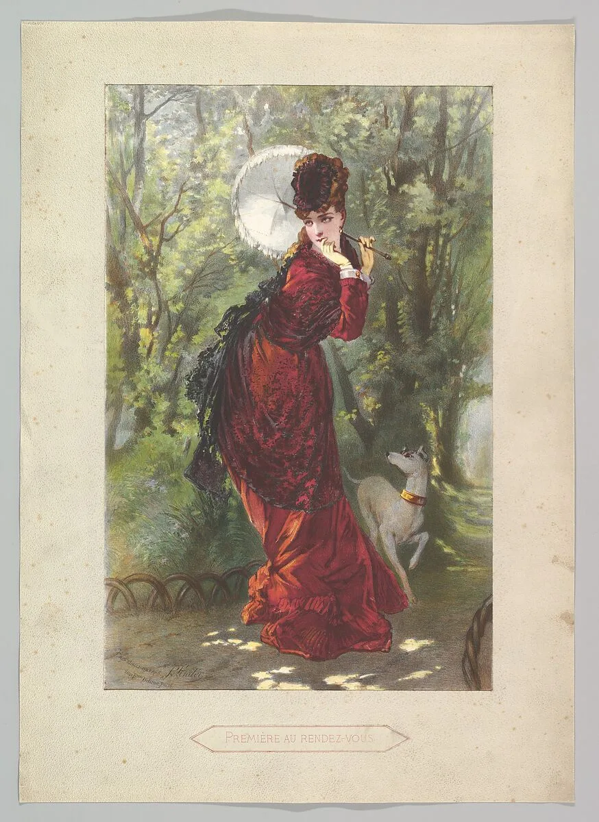 Première au Rendez-vous — Anonymous, French, 19th century