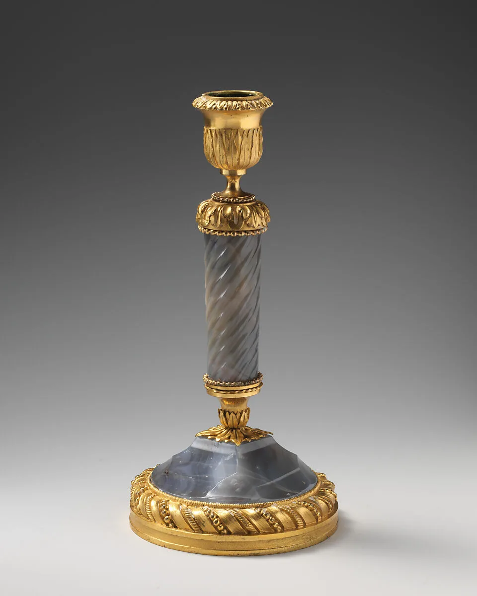 Candlestick (one of a pair) — Unknown